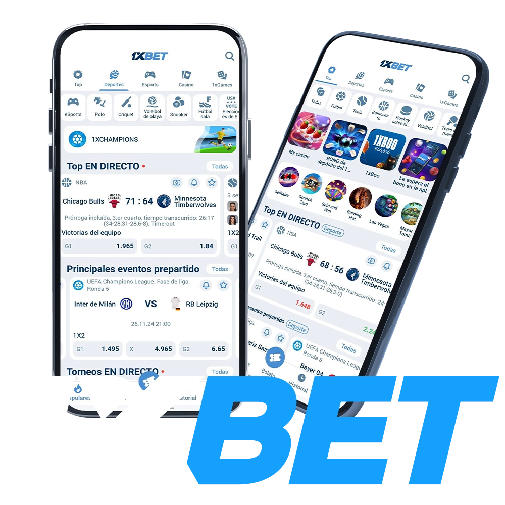 Cổng truy cập di động 1Xbet